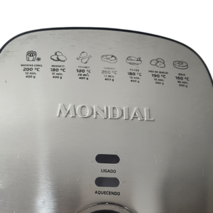Acabamento Inox Original da Air Fryer Mondial AFN-50 AFN-51 (Usado) - Image 2