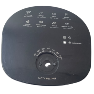 Tampa Superior Preta Completa Original Air Fryer Electrolux EAF30 EAF31 - Image 1